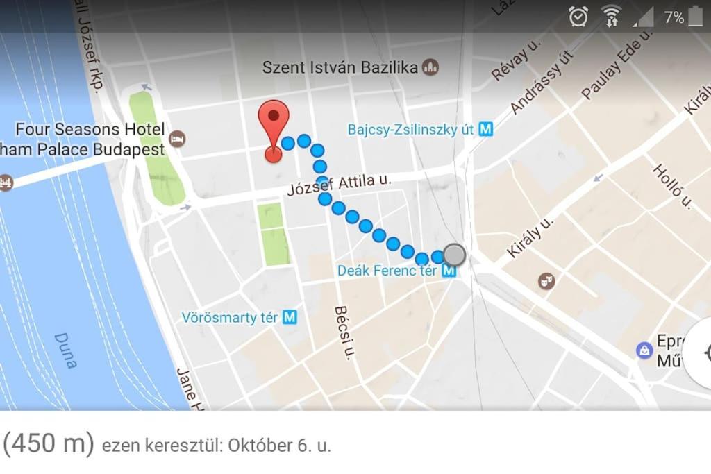 Panorama Lägenhet Budapest Exteriör bild